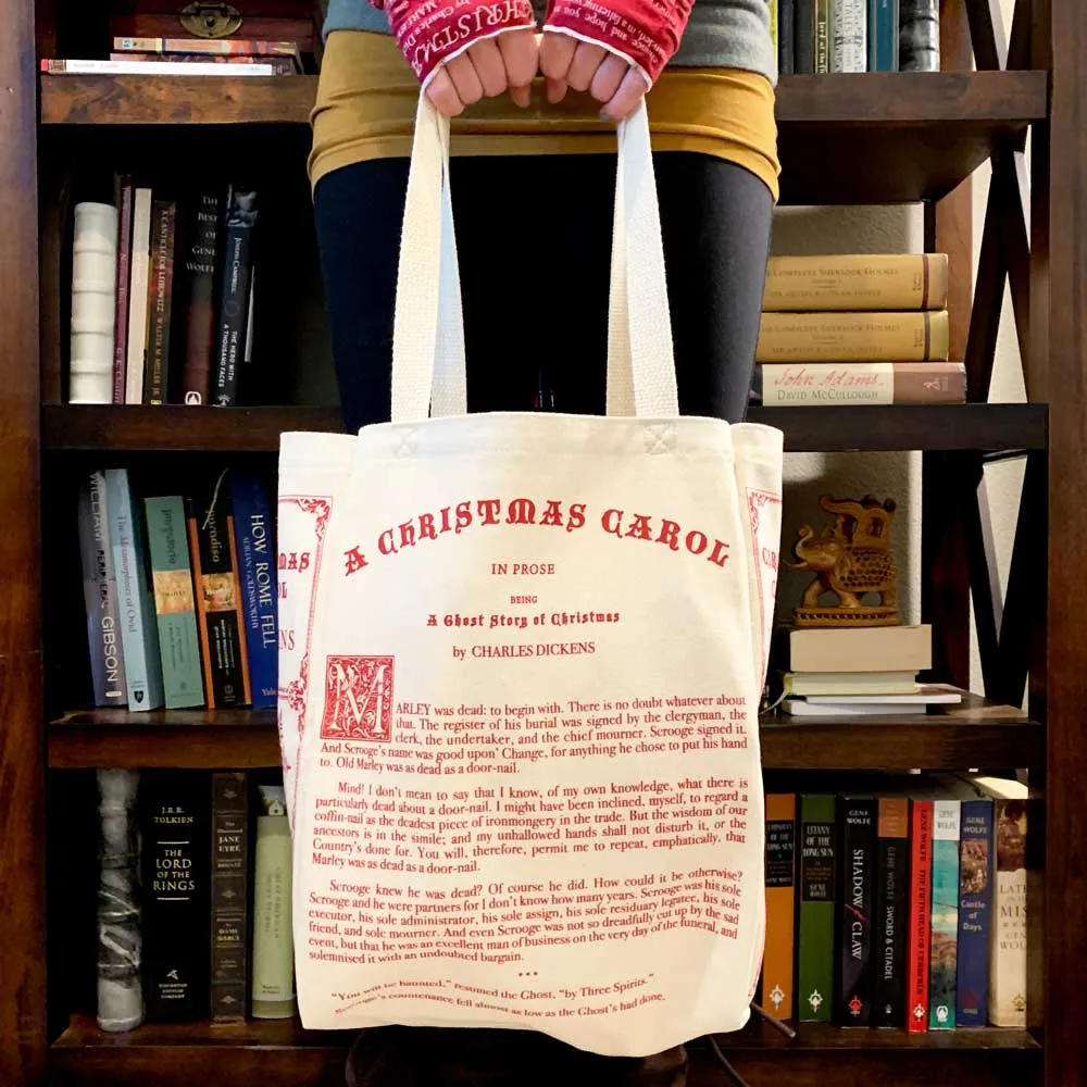 A Christmas Carol Book Tote