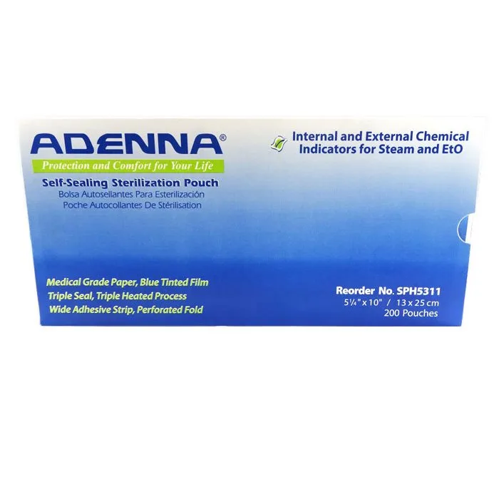 Adenna Self-Sealing Sterilization Pouch 3.5x4.25''