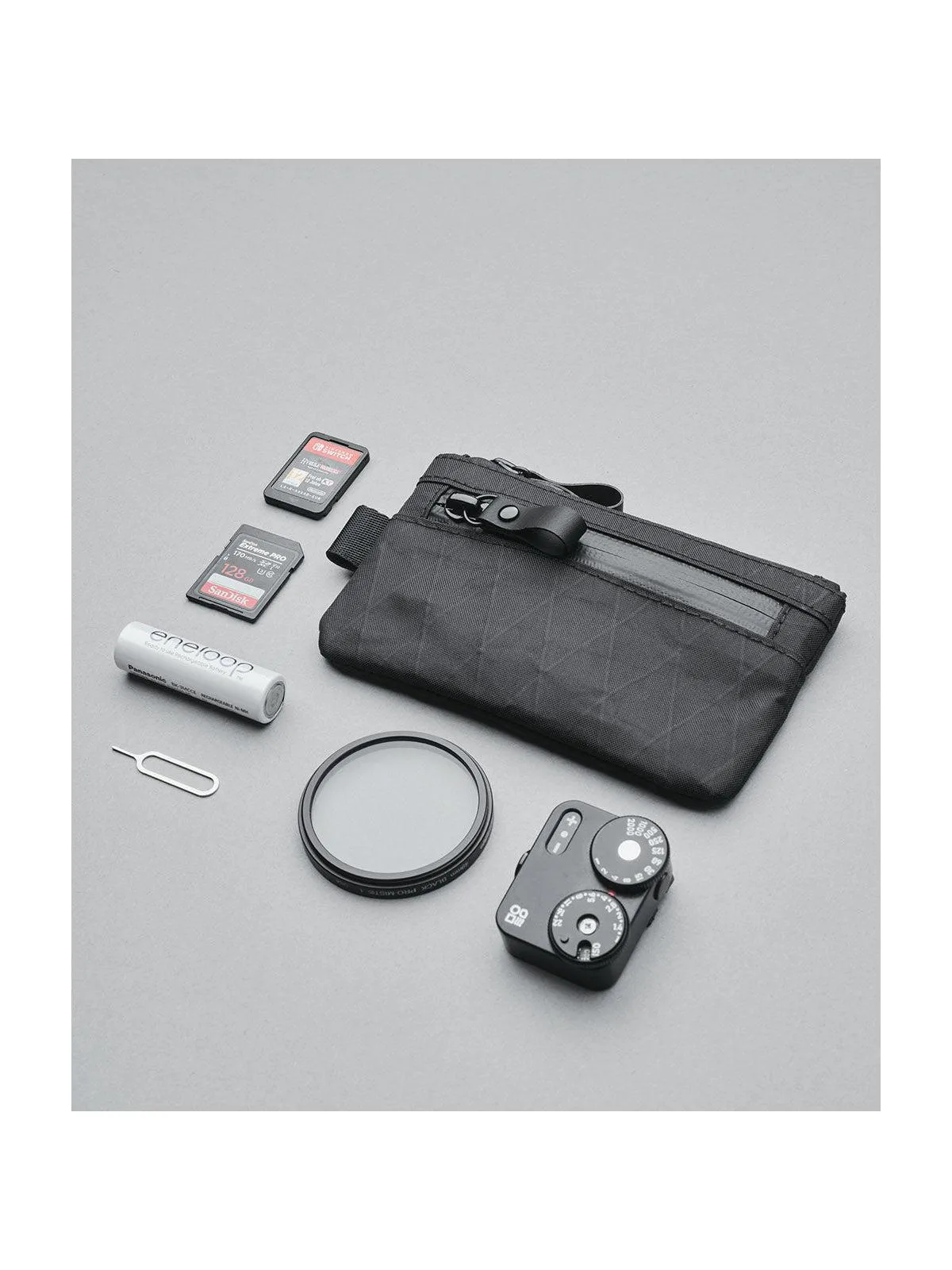 Alpaka Zip Pouch Black