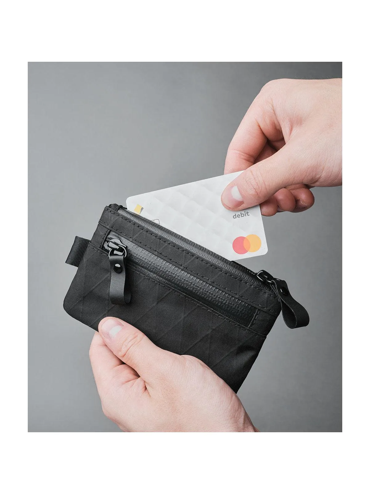 Alpaka Zip Pouch Black