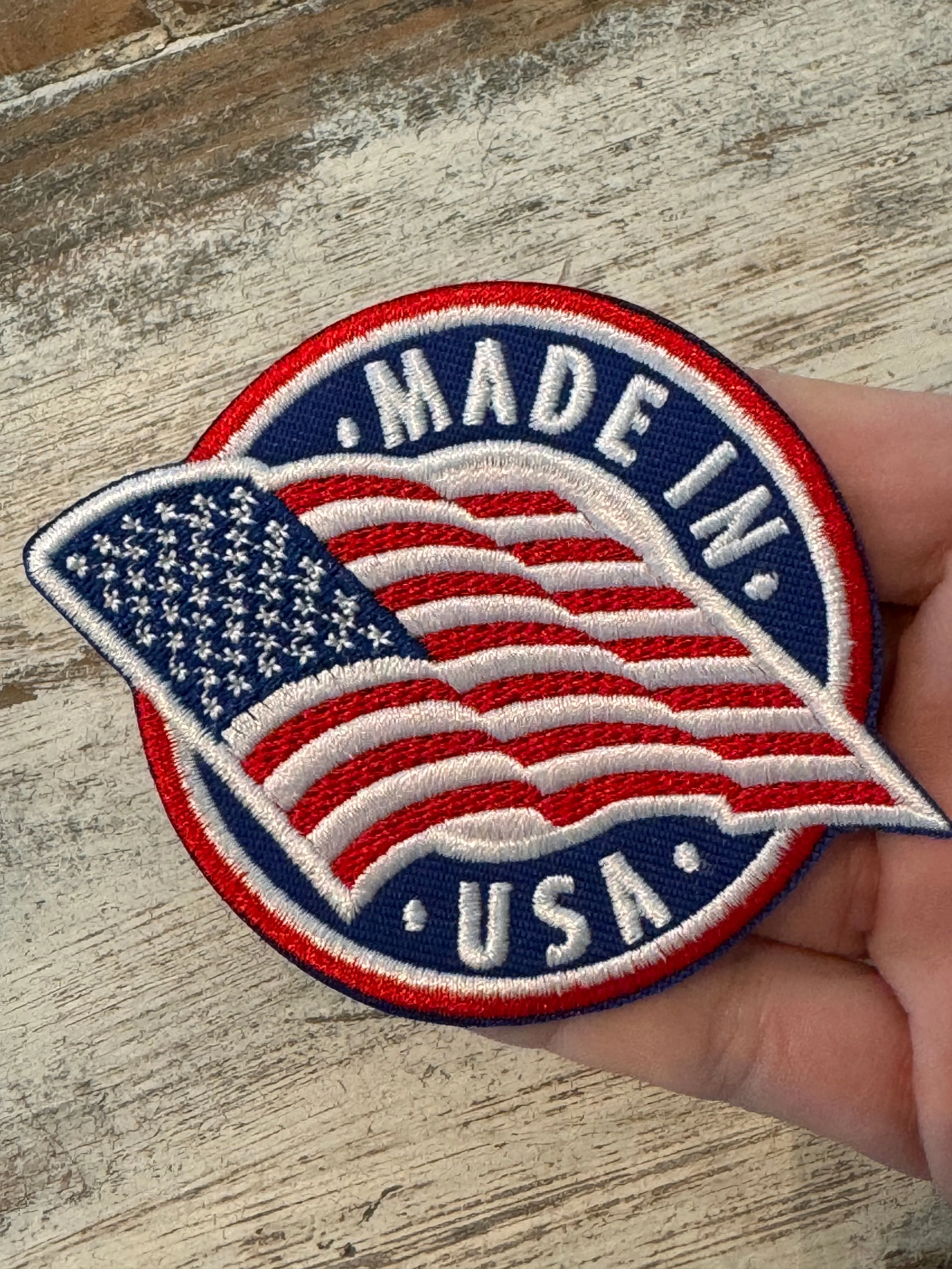 American Iron On Patches