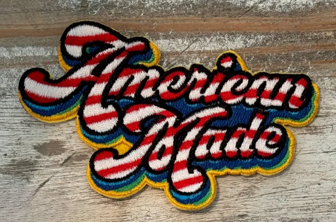 American Iron On Patches