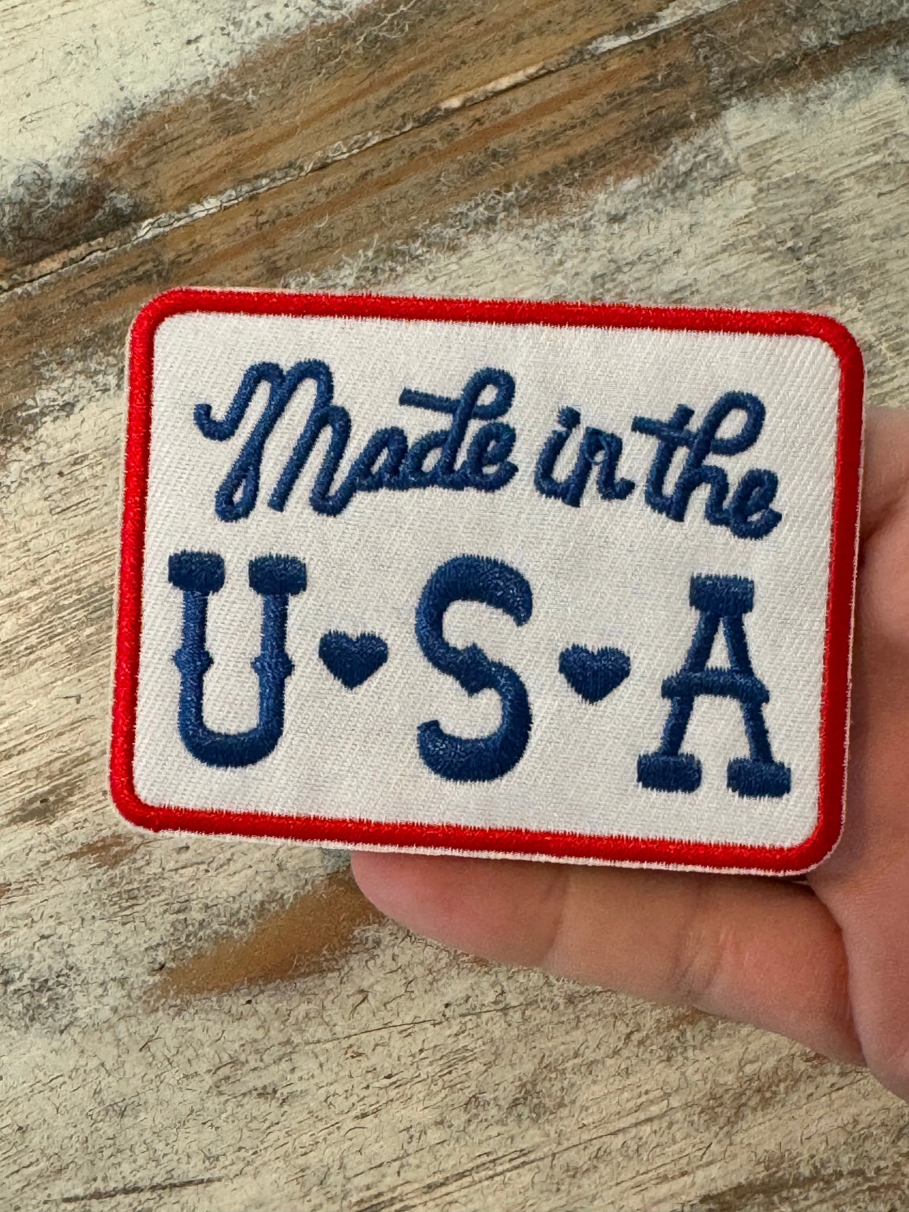 American Iron On Patches