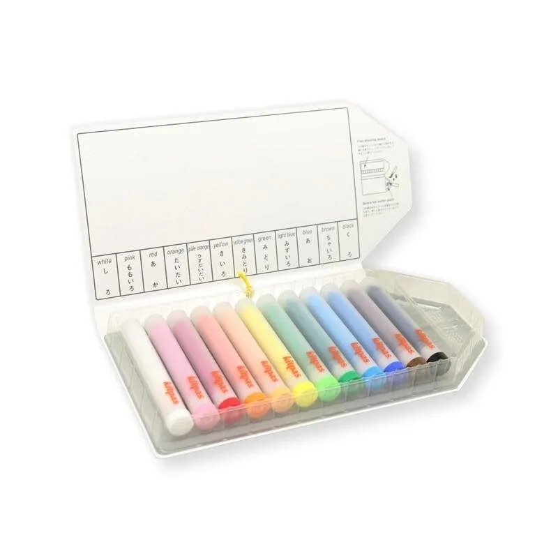 Art Crayons HOLDER 12 Colors