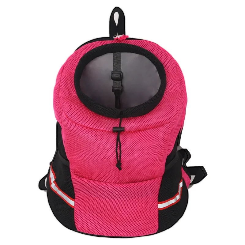 Backpack Dog Breathable Chest Bag Pet Supplies / Mochila para perros, bolsa de pecho transpirable, suministros para mascotas