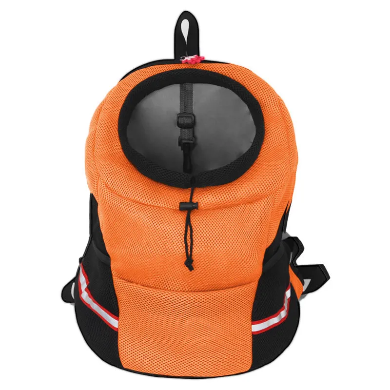 Backpack Dog Breathable Chest Bag Pet Supplies / Mochila para perros, bolsa de pecho transpirable, suministros para mascotas