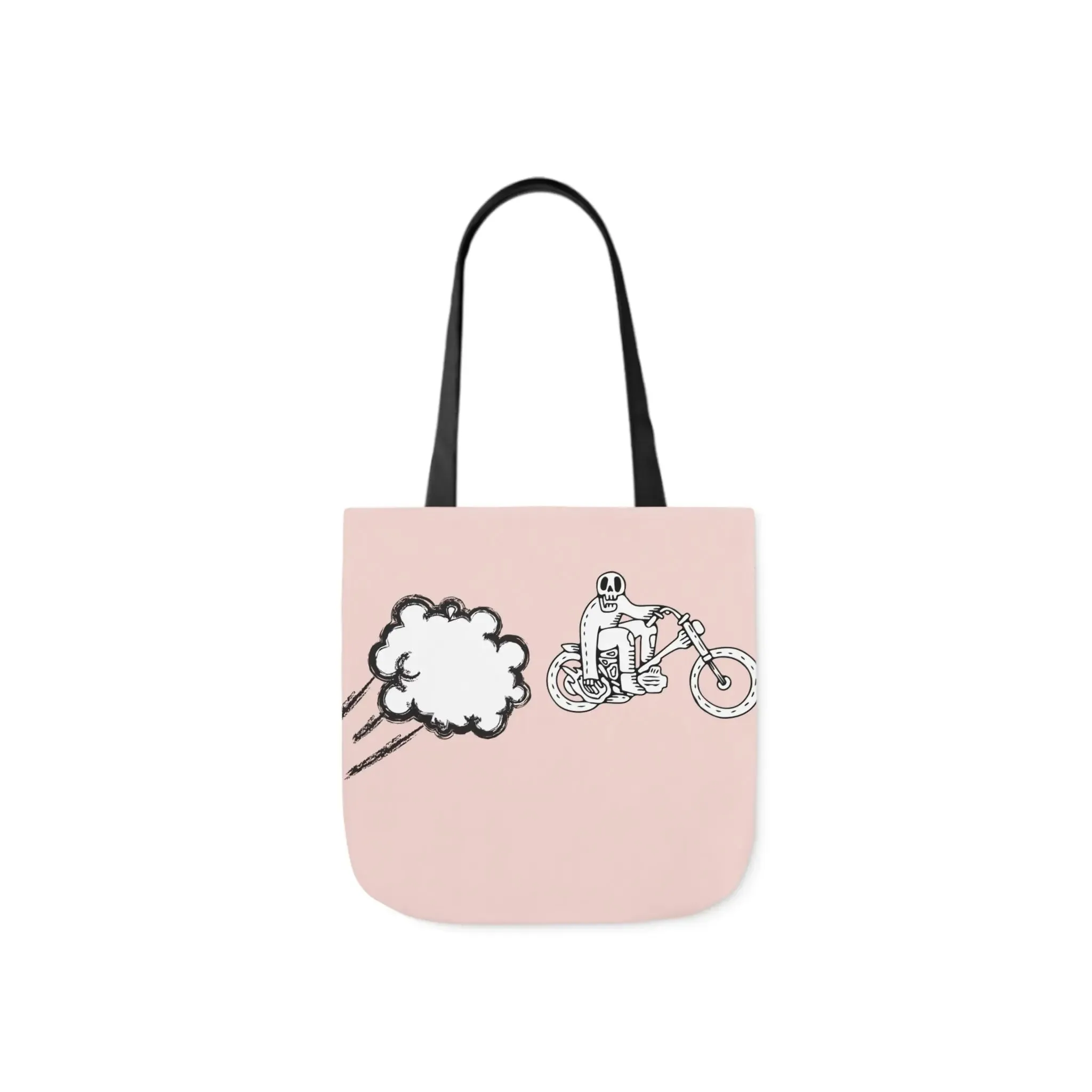 Bag Tote Bag, Ghost Ryder Canvas  5-Color Straps (Complementary Pink)