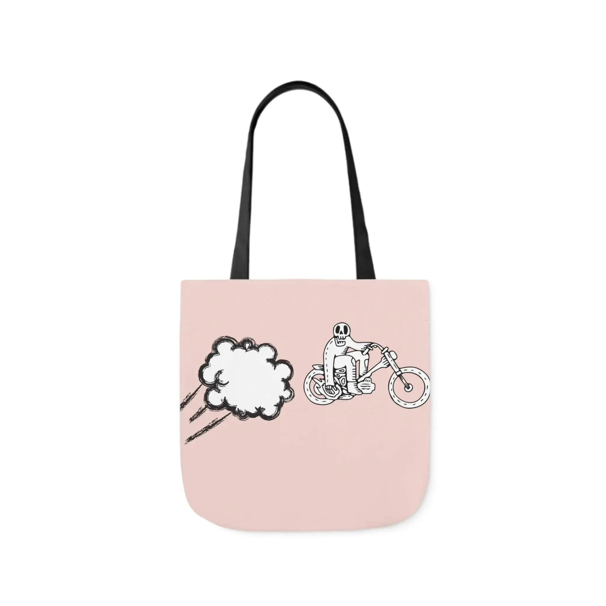 Bag Tote Bag, Ghost Ryder Canvas  5-Color Straps (Complementary Pink)