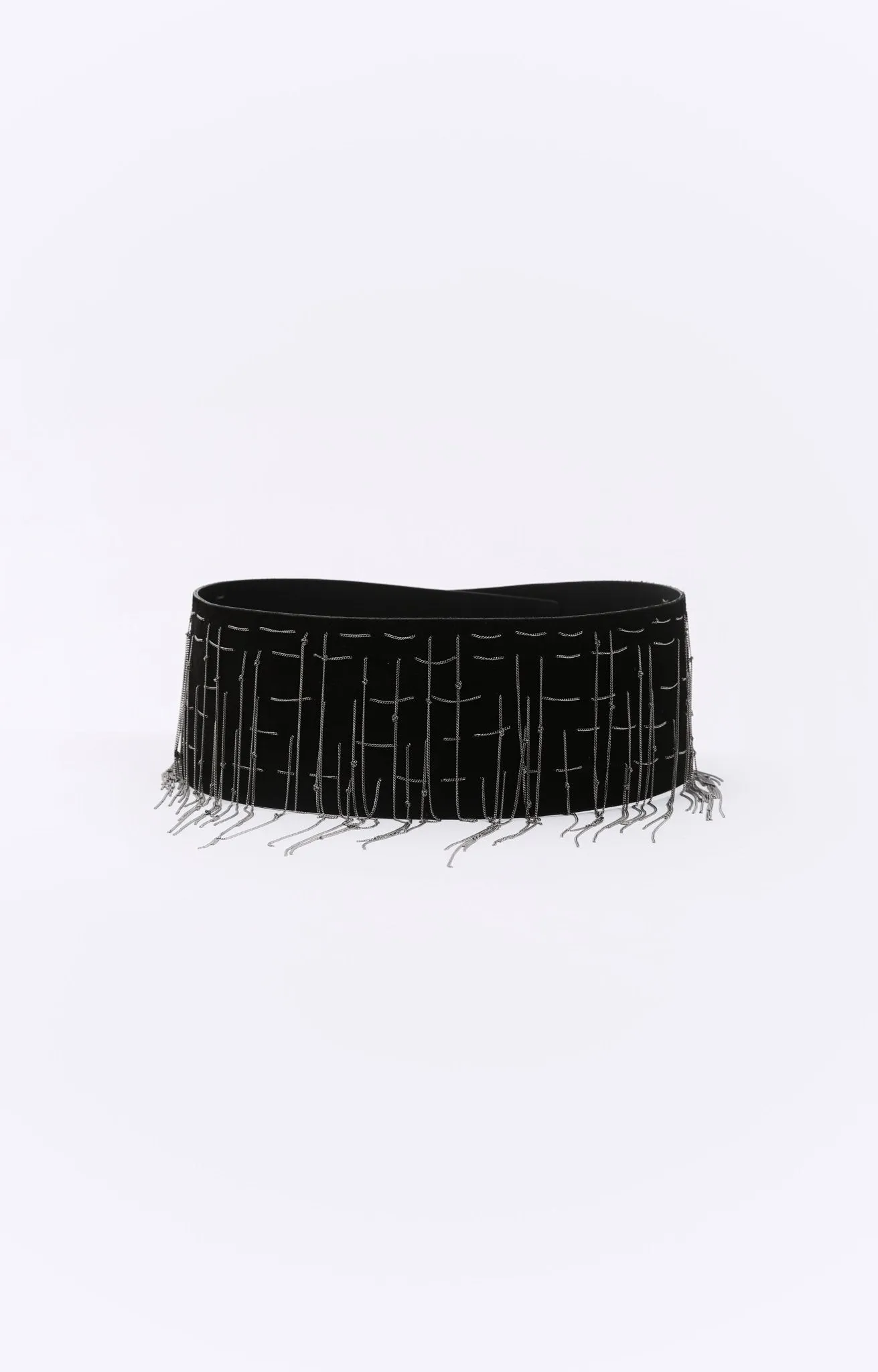 BARI ITALIAN BELT IN LEATHER AND METAL DETAILING