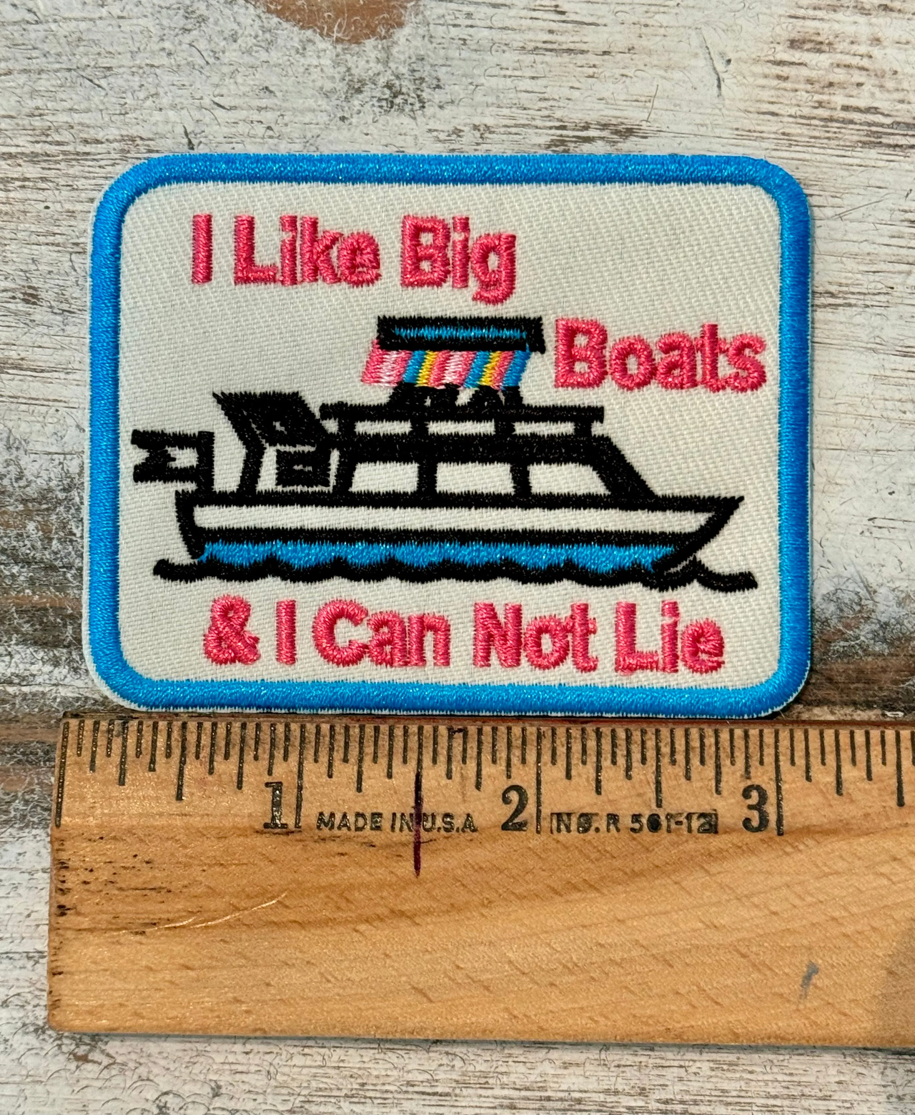 Boat & Lake Iron On Patches