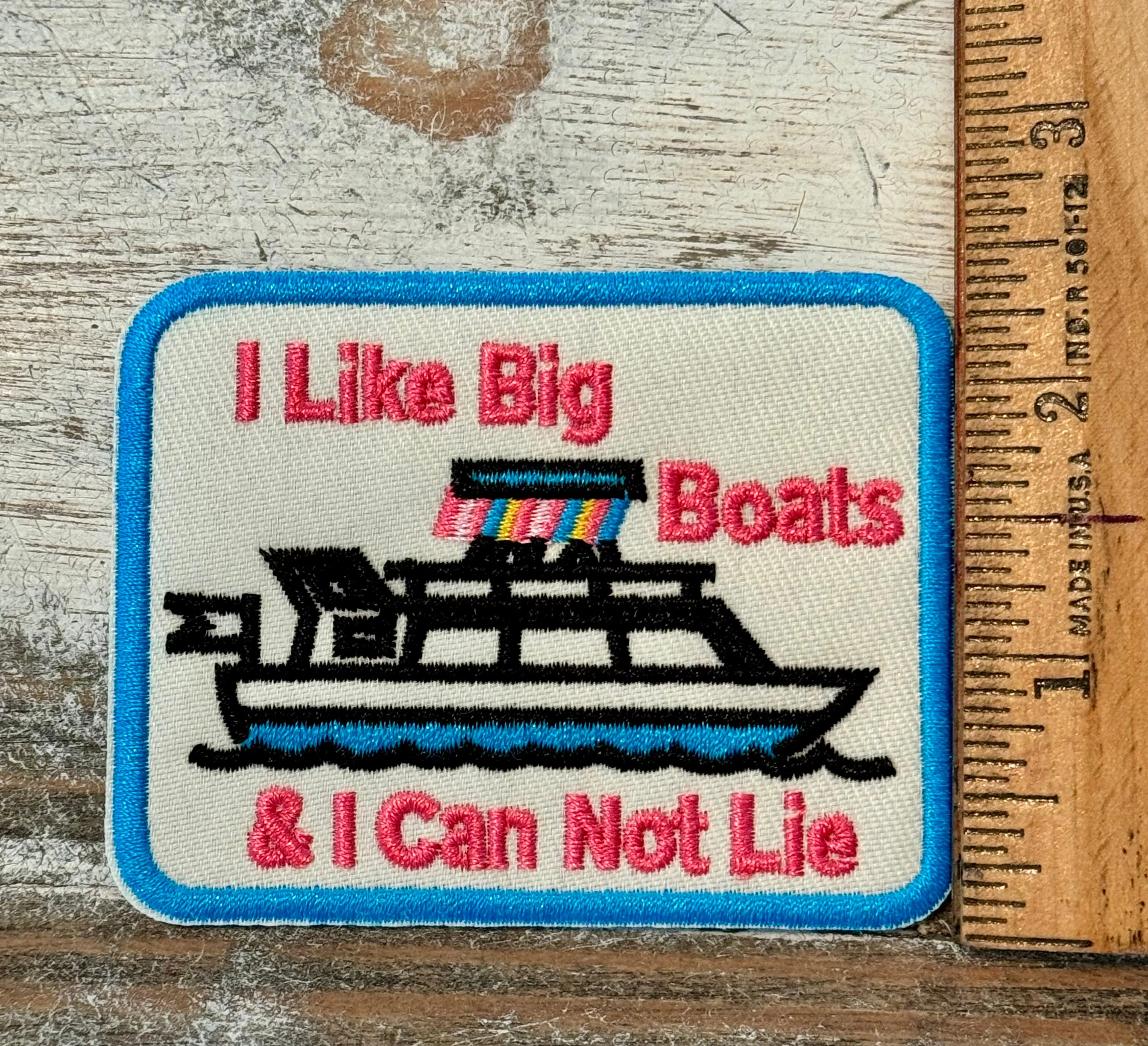 Boat & Lake Iron On Patches