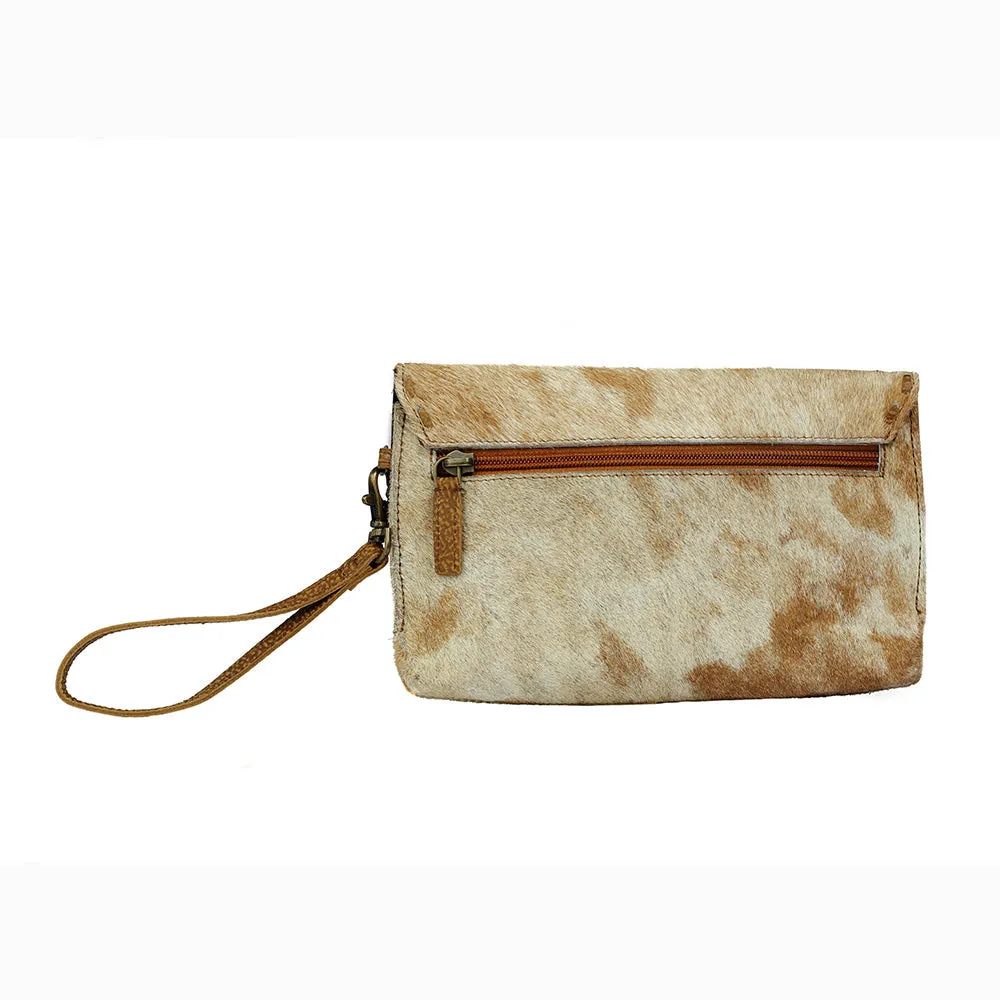 BROWN PLUMAGE WALLET