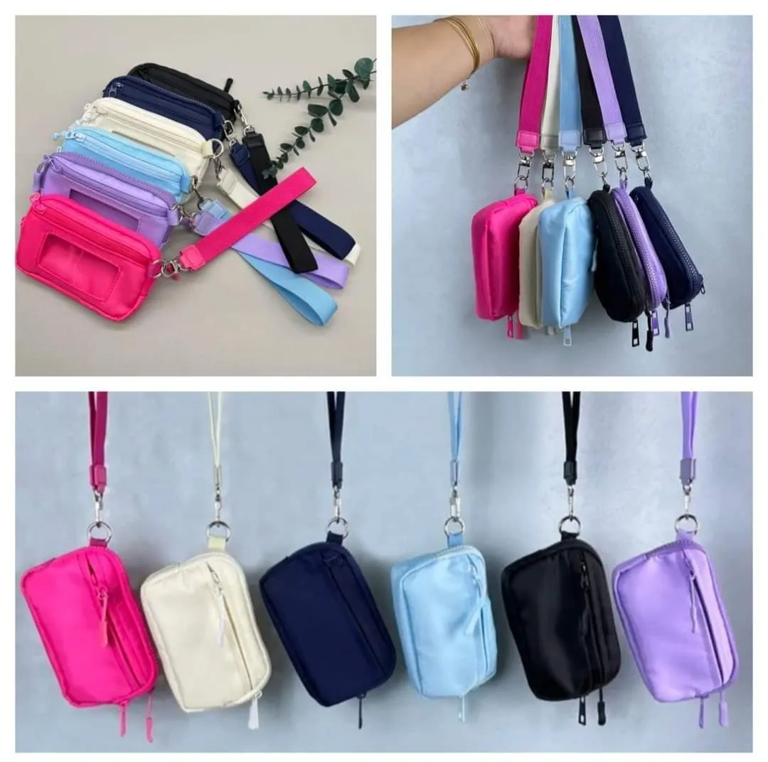 Canvas Wristlet Wallets - #7519-7524