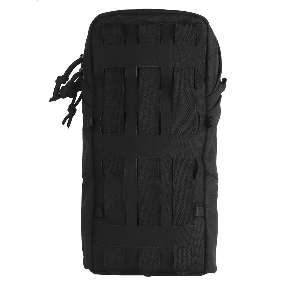 Cargo universal pocket 3x6 Vertical Laser Cut Black