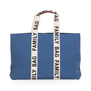 Childhome Family Bag Signature Canvas (Indigo)