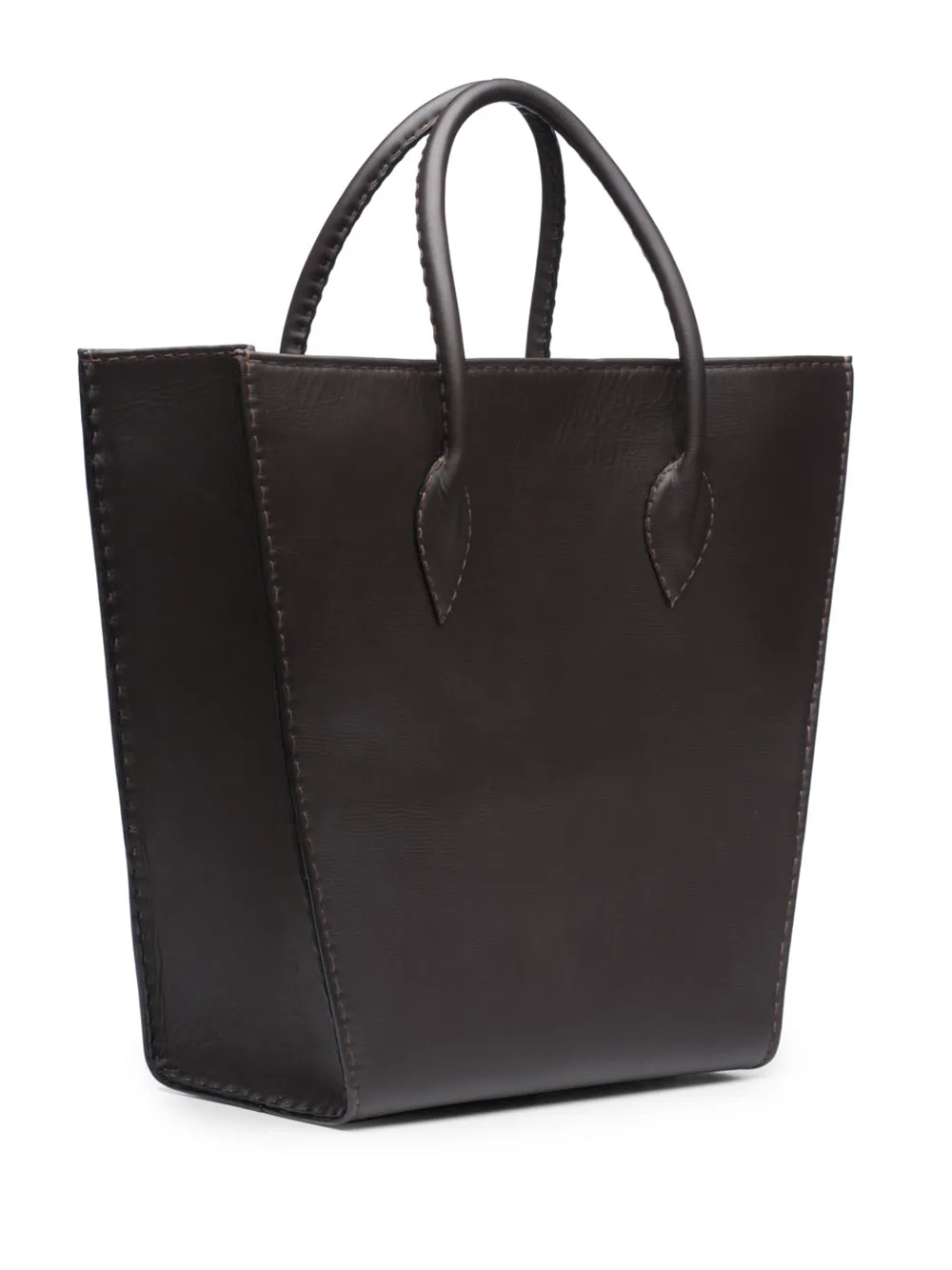 Chocolate Brown Tote Bag