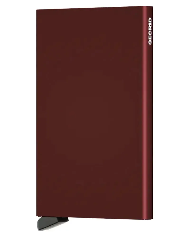 Contactless Card Protector Wallet - Bordeaux Brown