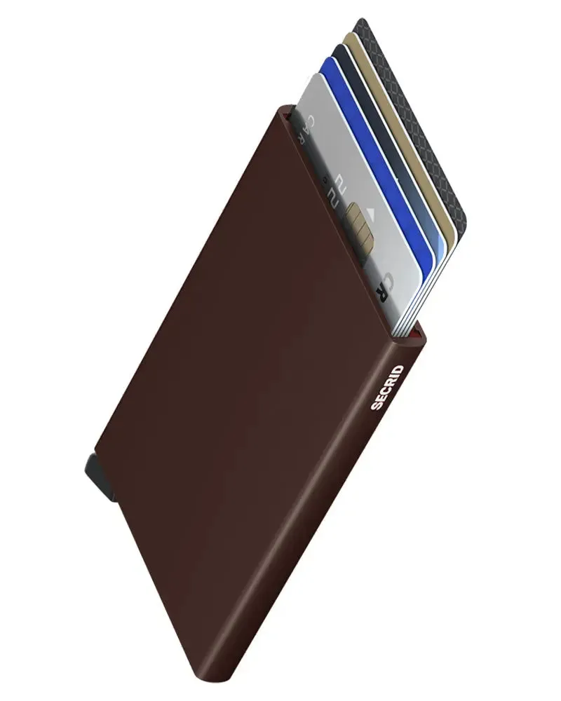 Contactless Card Protector Wallet - Brown