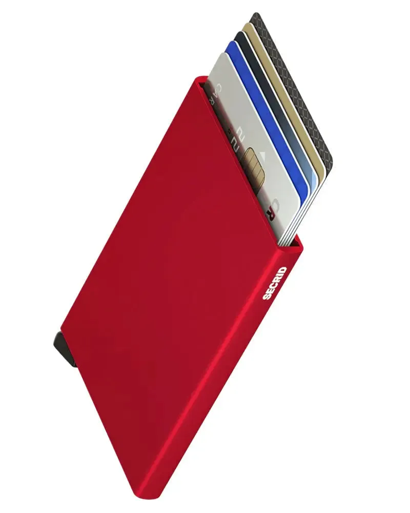 Contactless Card Protector Wallet - Red