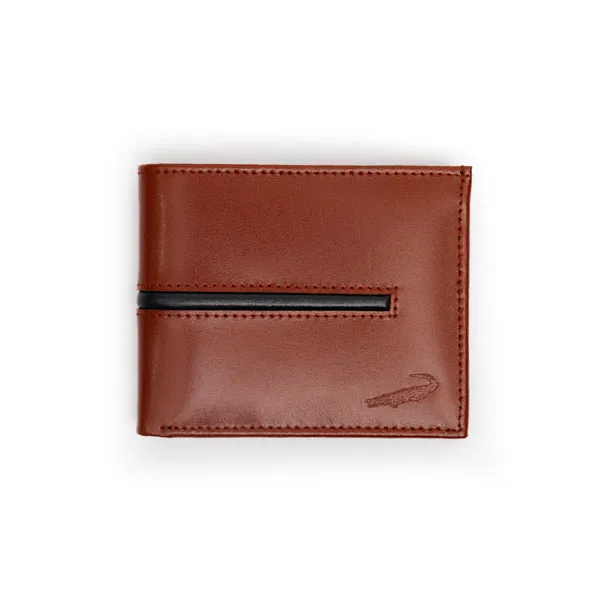 Contrast Accent Bifold-Brown