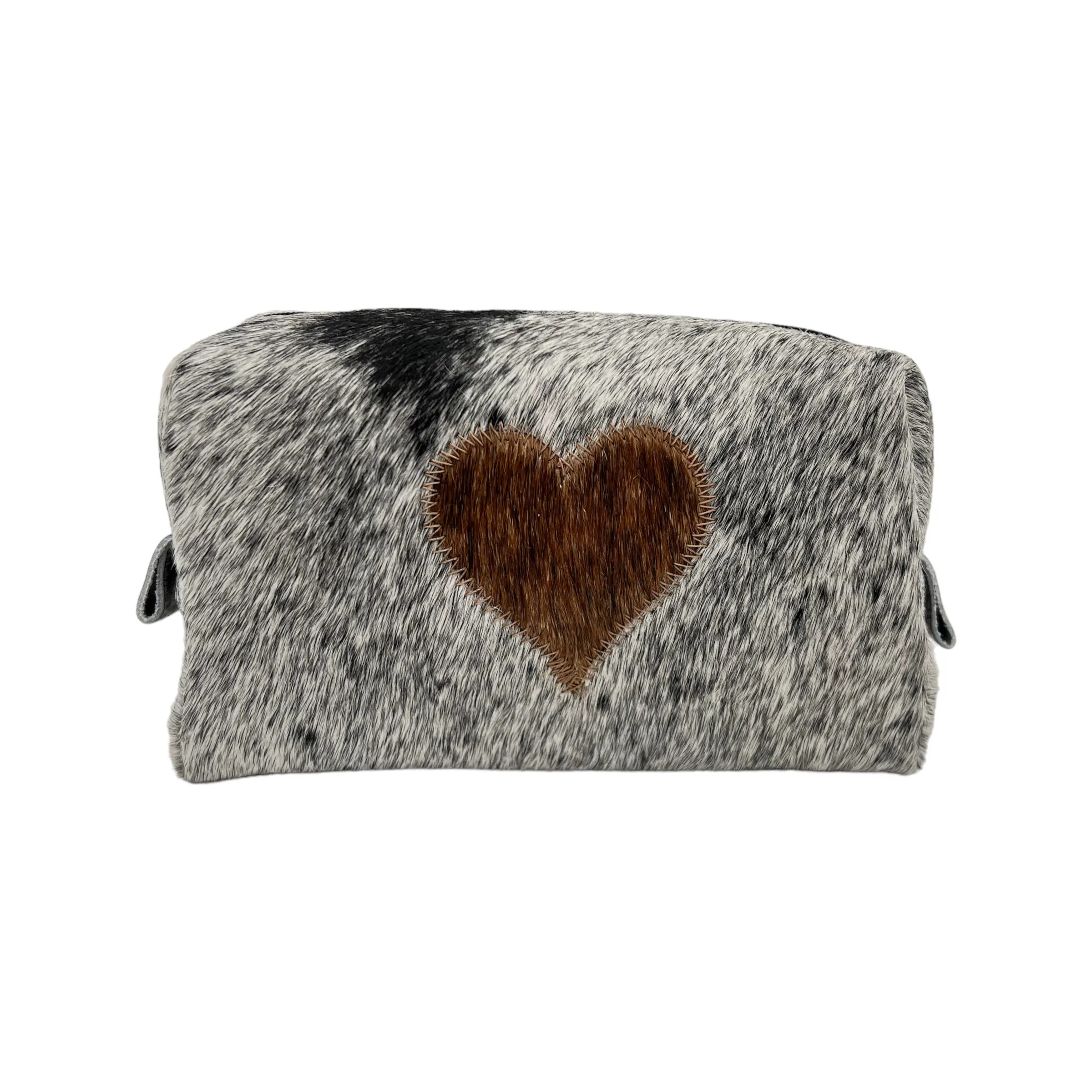 Cowhide Cosmetic Bag