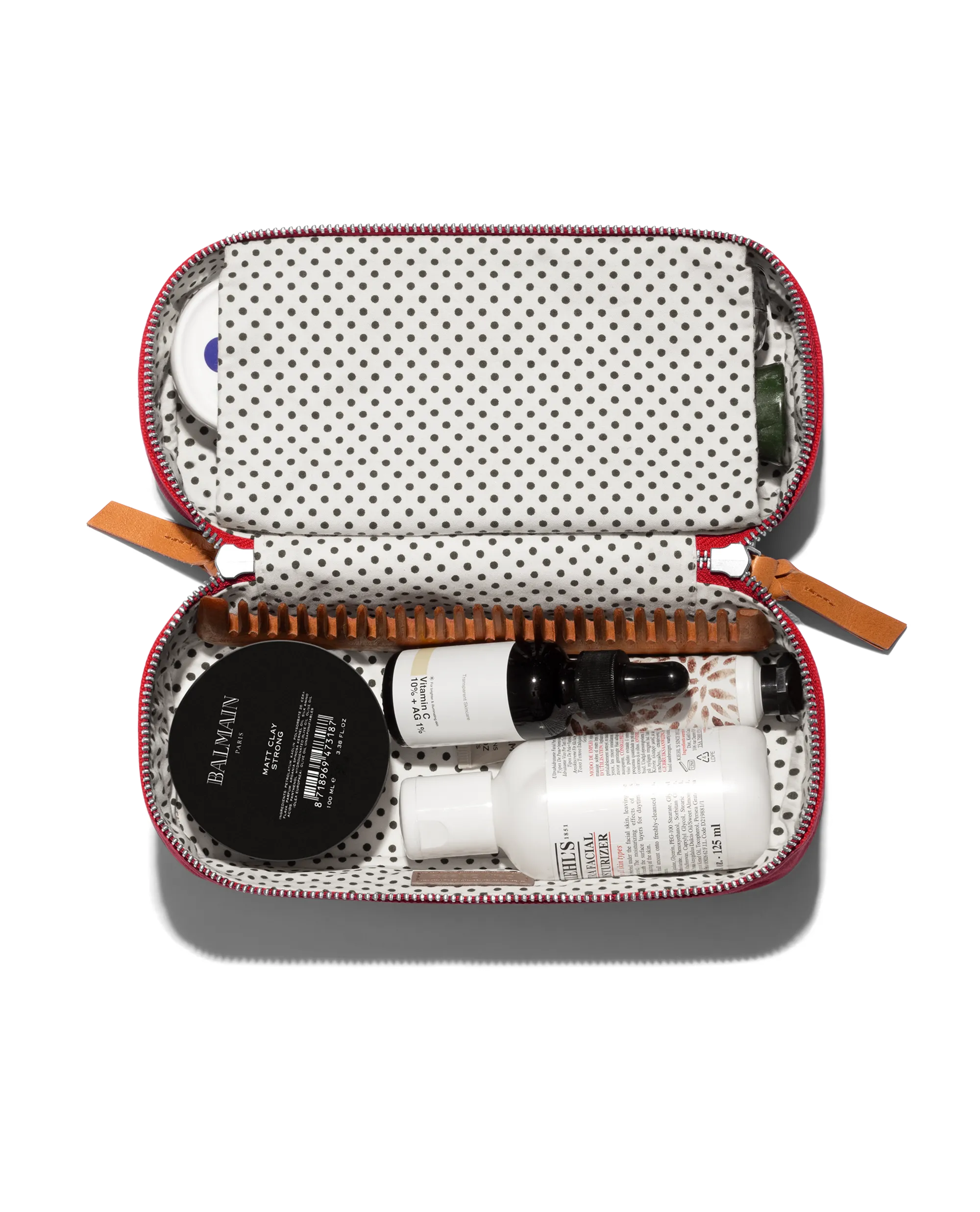 Crimson Voyager Dopp Kit