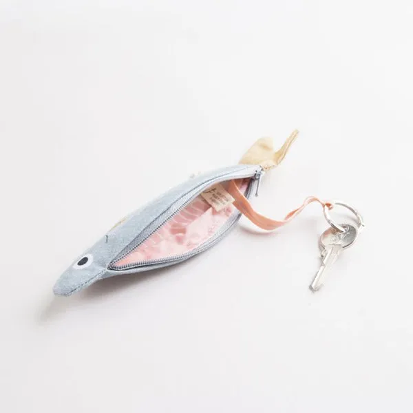 Don Fisher Japan Keychain - Blue Anchovy