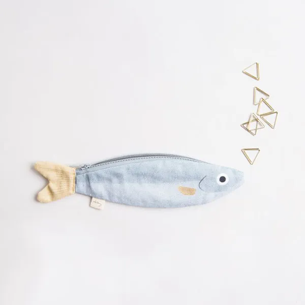 Don Fisher Japan Keychain - Blue Anchovy