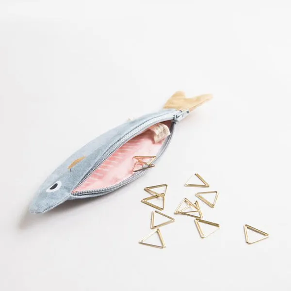 Don Fisher Japan Keychain - Blue Anchovy