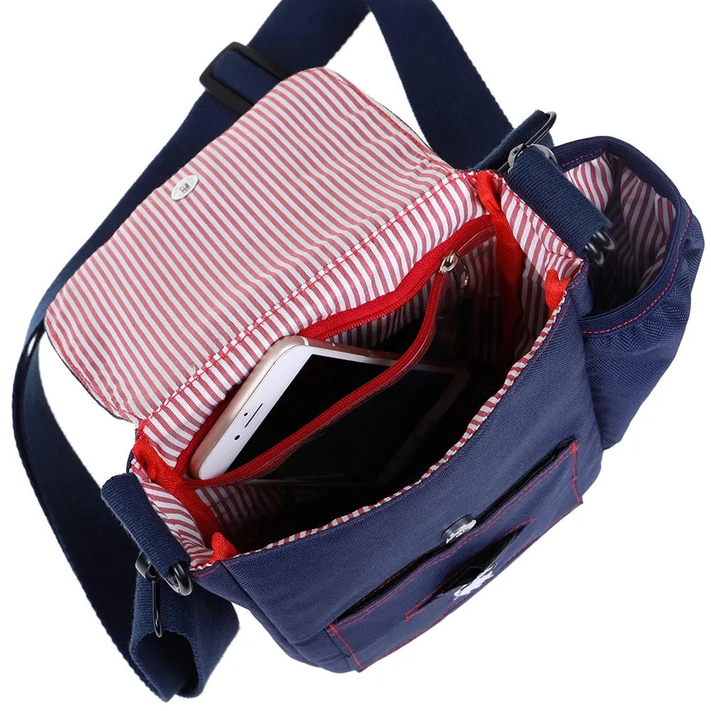 DOOG Walkie Bag - Navy and Red