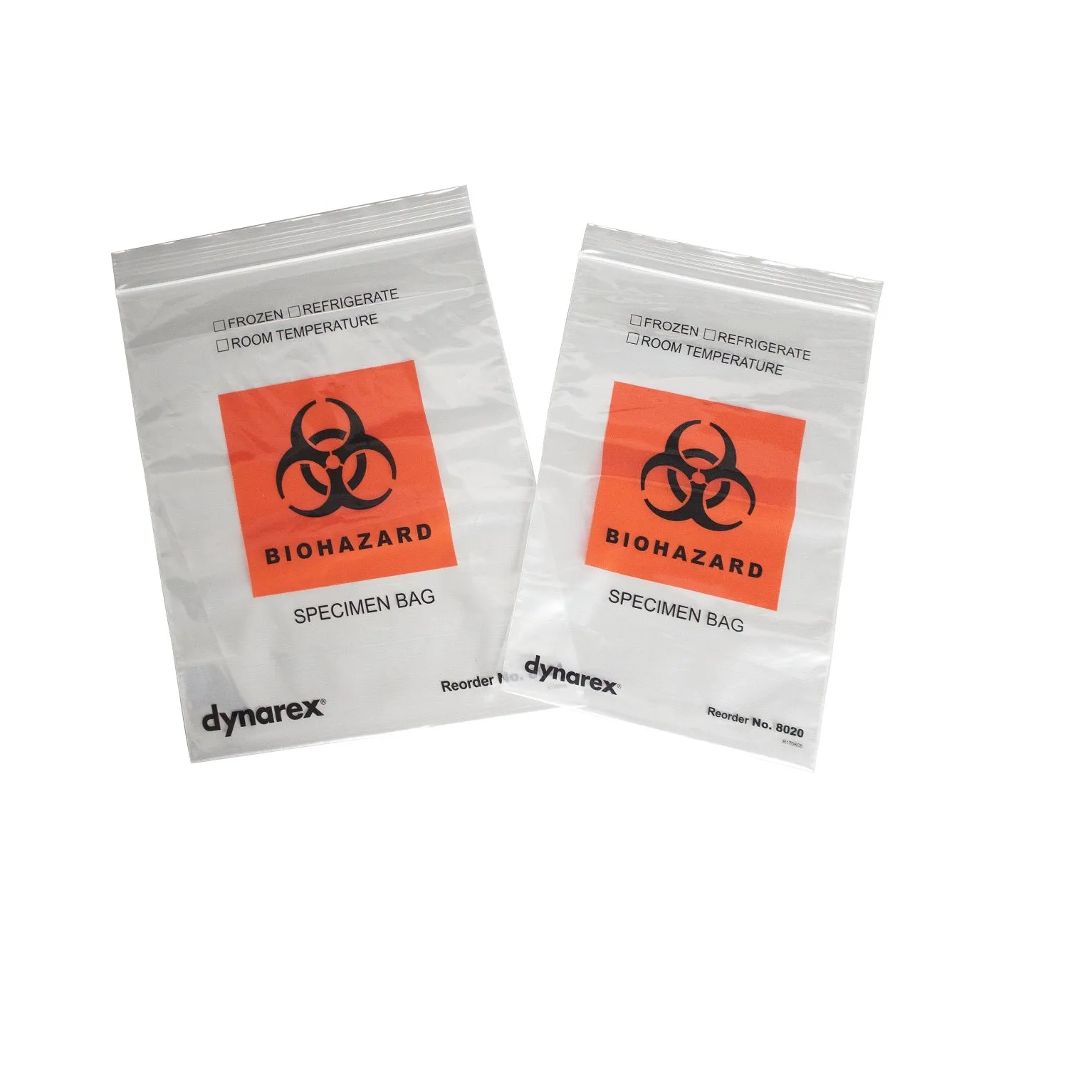 Dynarex - Specimen Bags, 8" x 10", 2mil, 1000/case