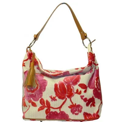 Emma Handbag - Chenille Rose