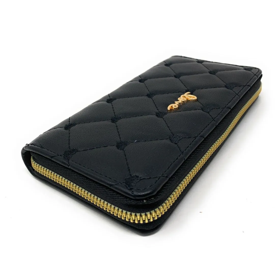 Empire Cove Stylish Fashionable Quilted Love Heart Zip Wallets Womens Teens