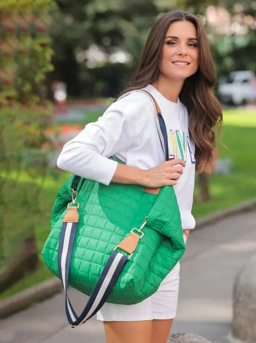 Ezra Travel Tote - Green