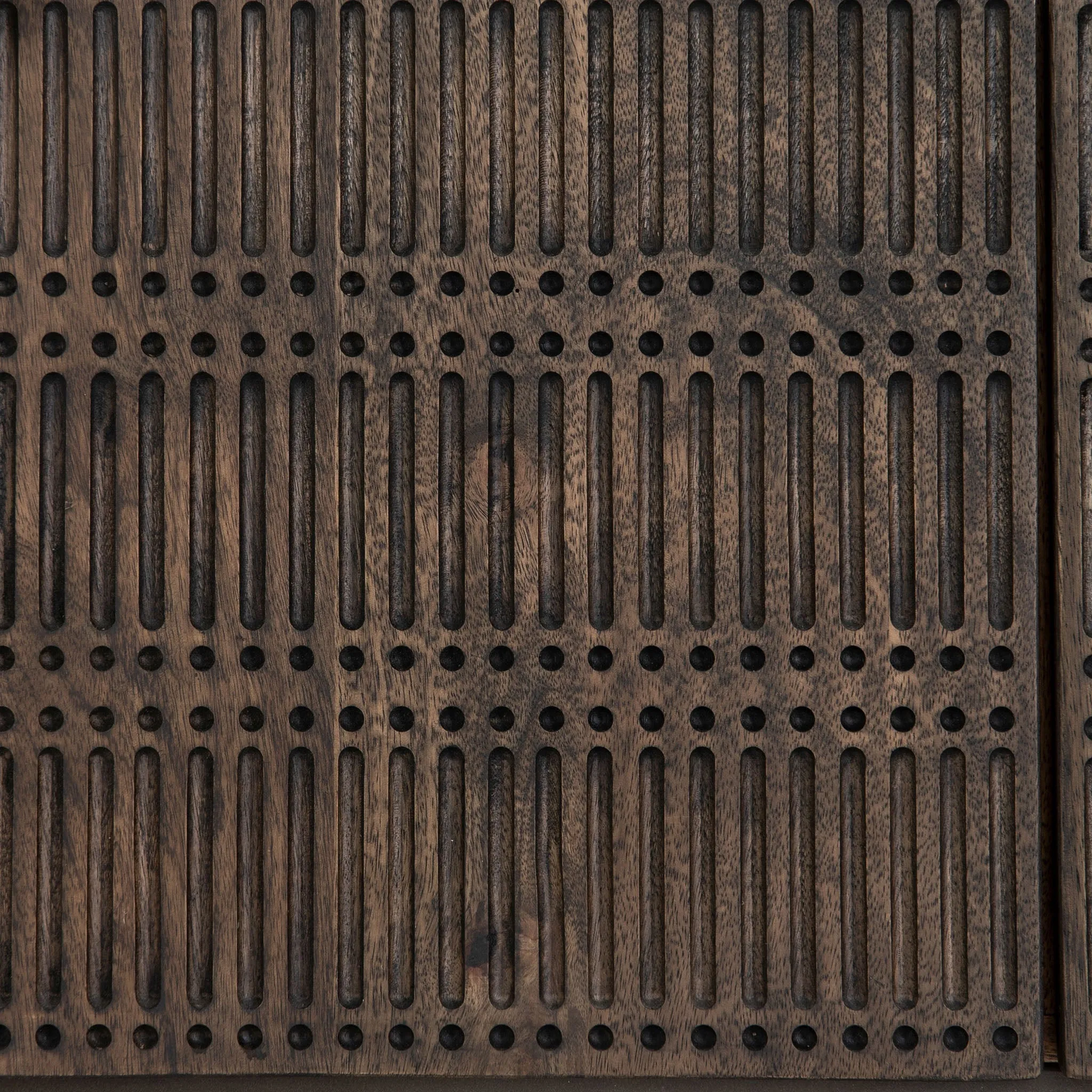 Four Hands Kelby Media Console in Vintage Brown