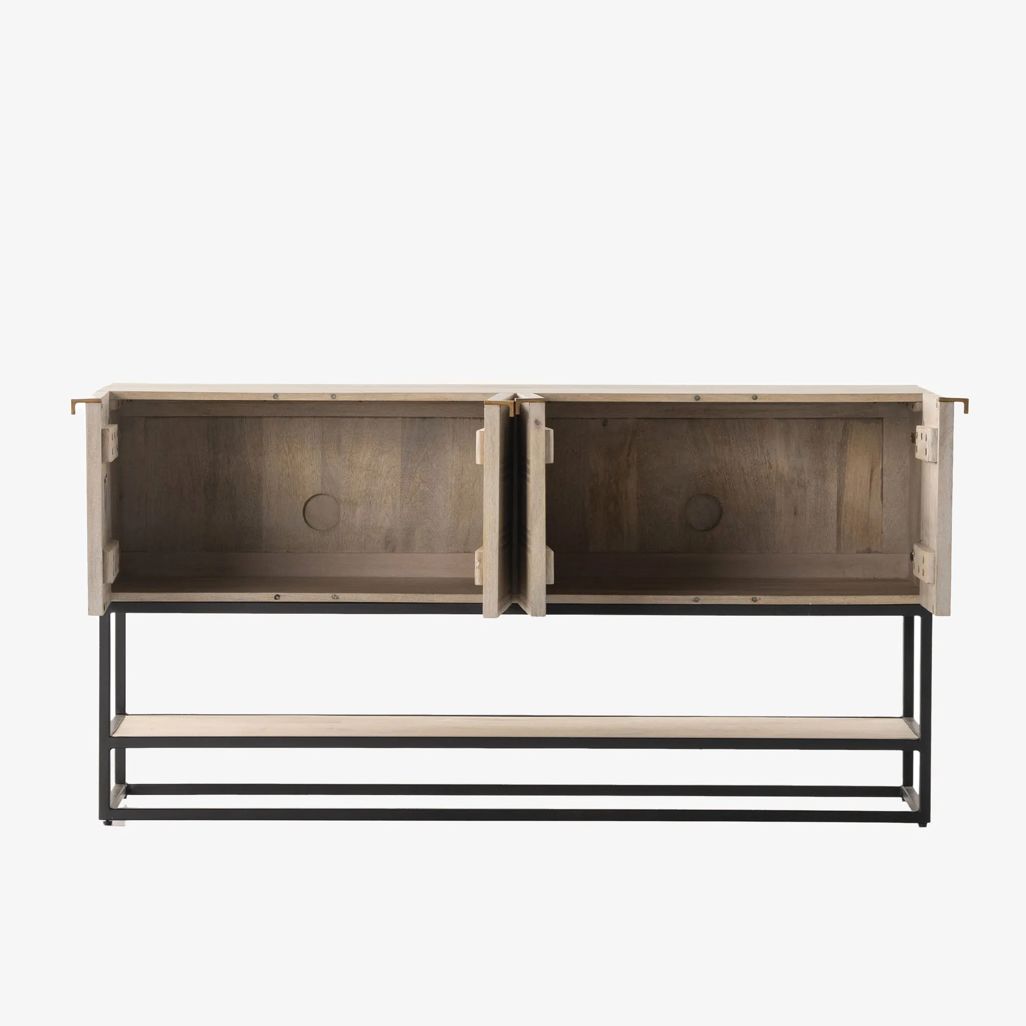 Four Hands Kelby Media Console - Light Wash