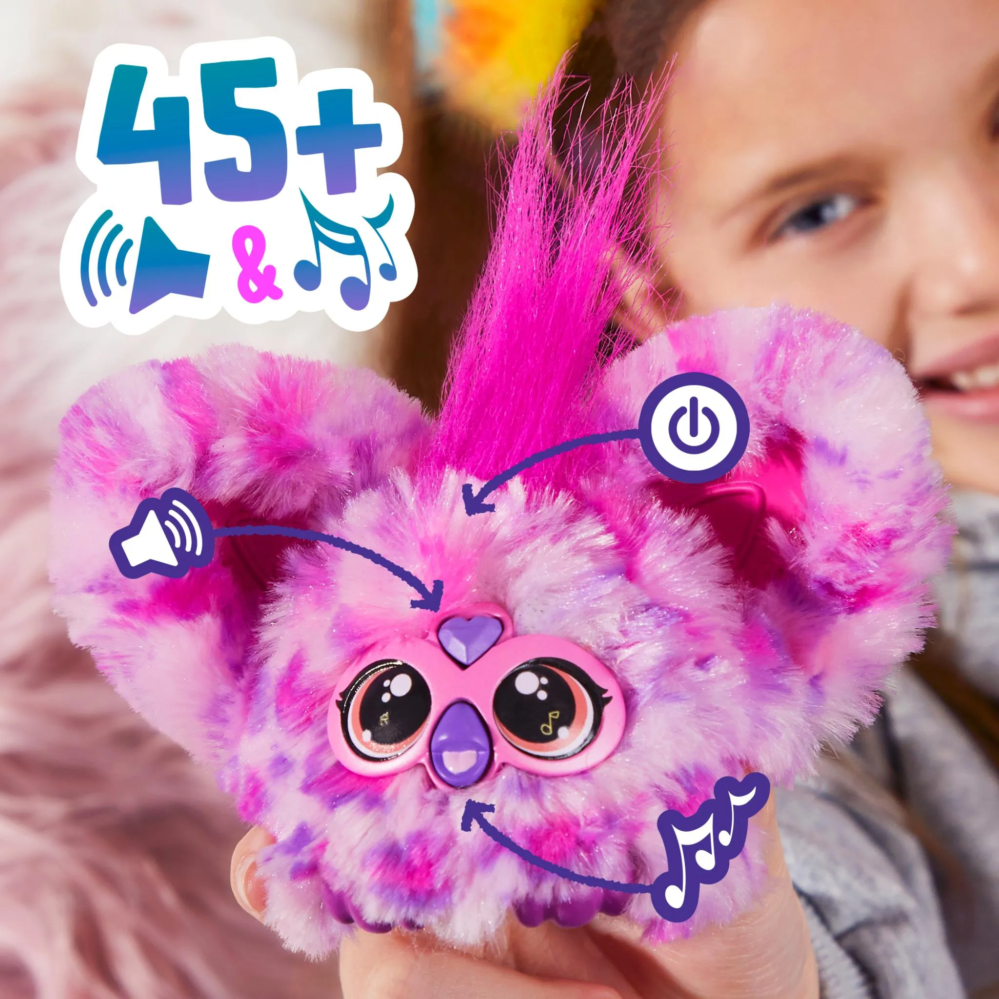 Furby Furblets Hip-Bop Hip Hop Mini Electronic Plush