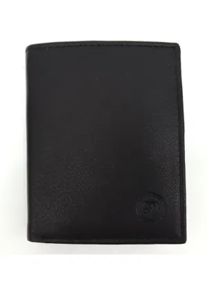 Gai Mattiolo Leather Vertical Wallet for Men – Premium Leather Wallet with Multiple Slots for Banknotes, Credit Cards & ID Cards