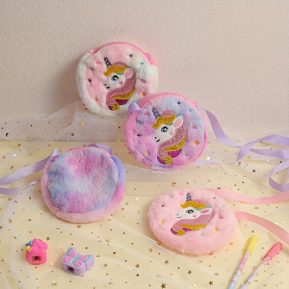 Girls Tie Dye Unicorn Coin Purse Perfect Gift Idea