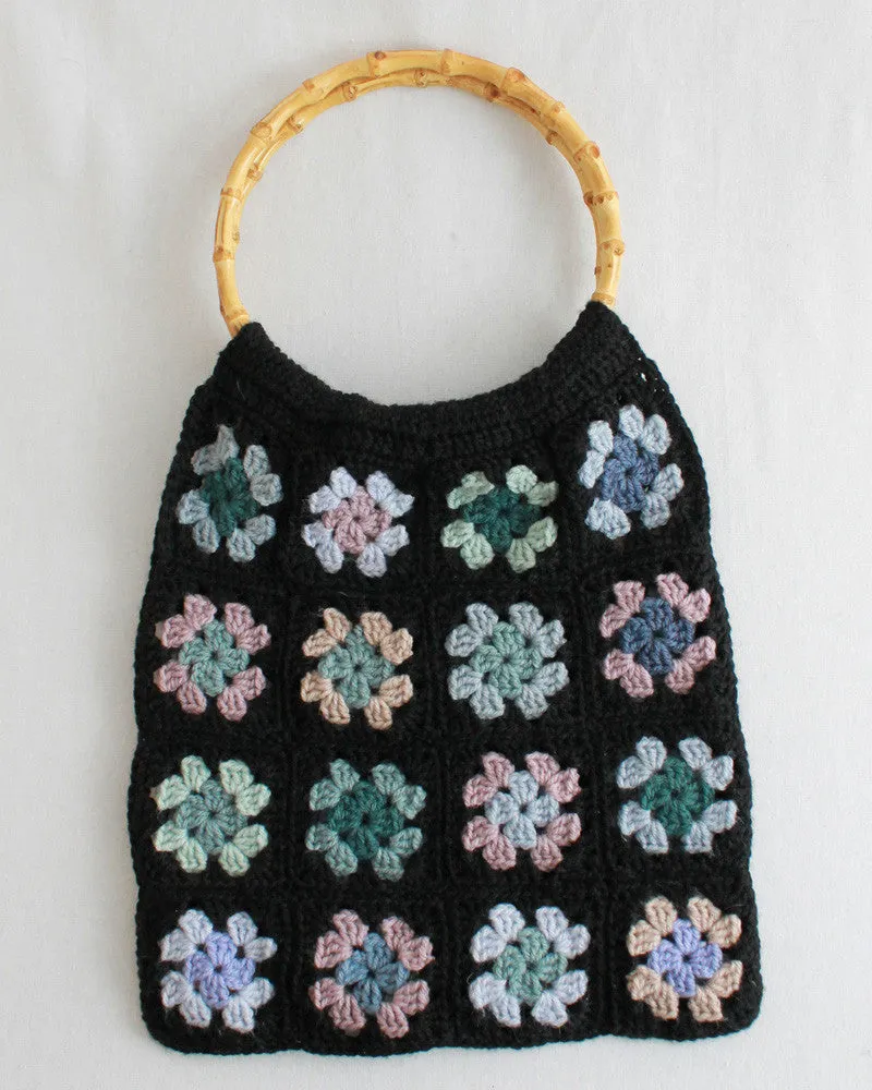 Granny Square Scrap Purse Crochet Pattern