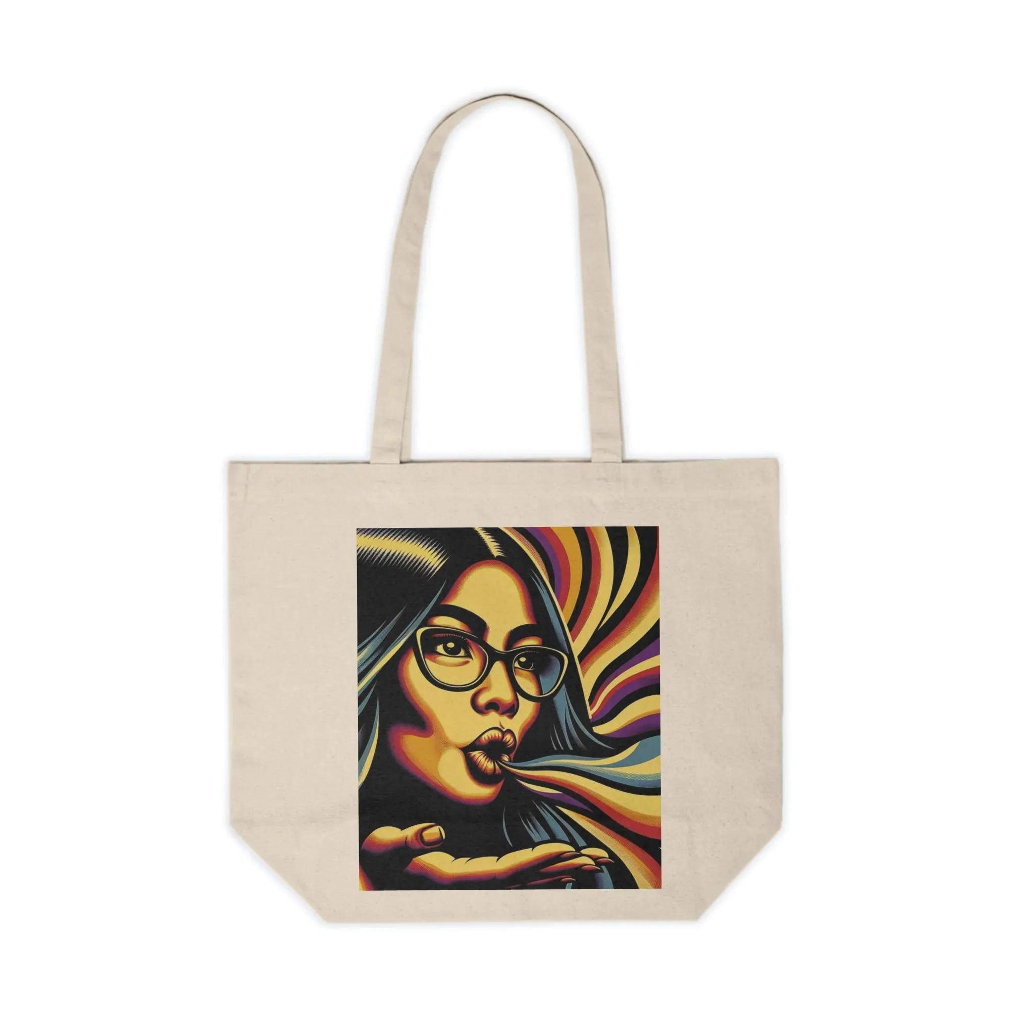 Hi Heidi High Canvas Tote