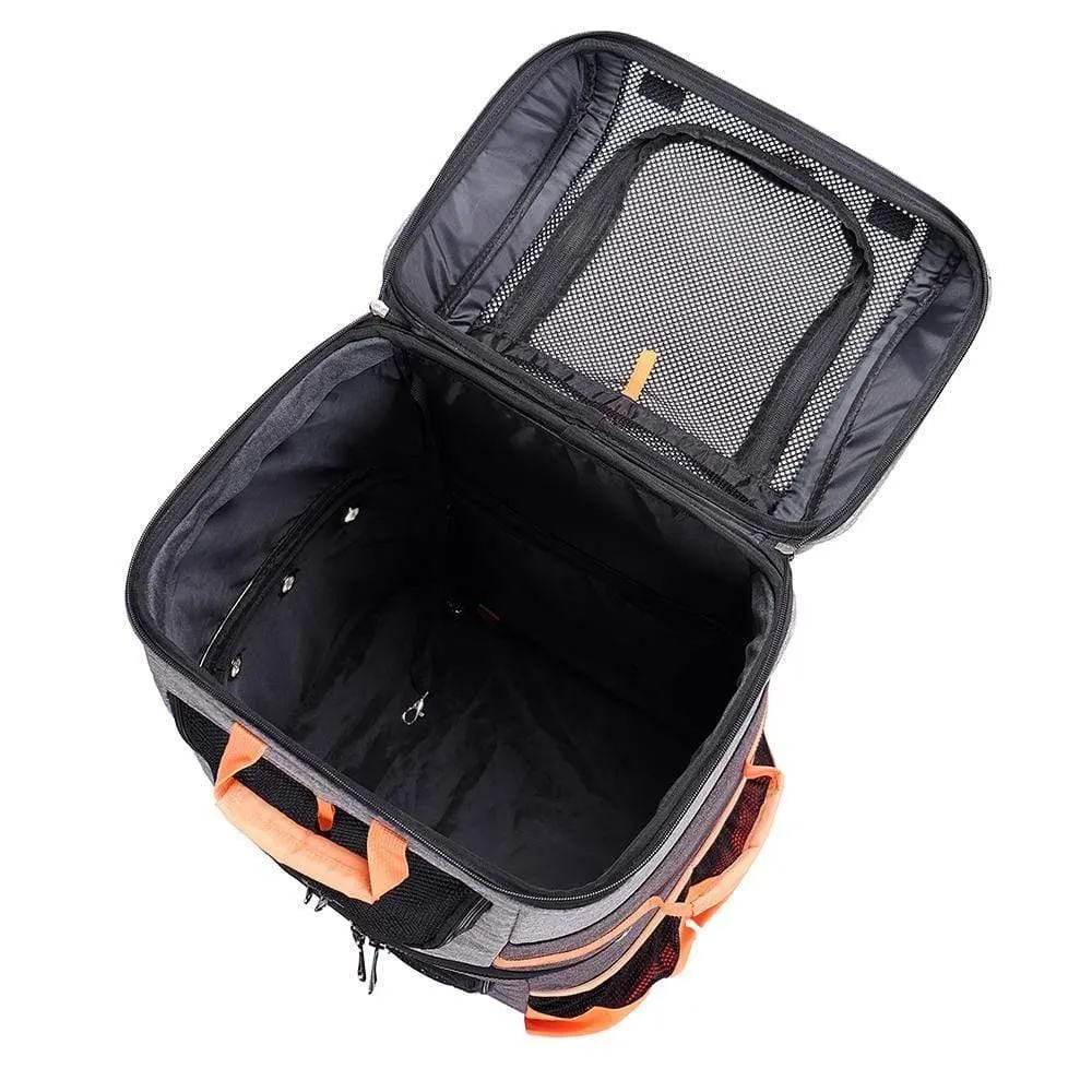 Ibiyaya® Two-Tier Pet Backpack | Orange