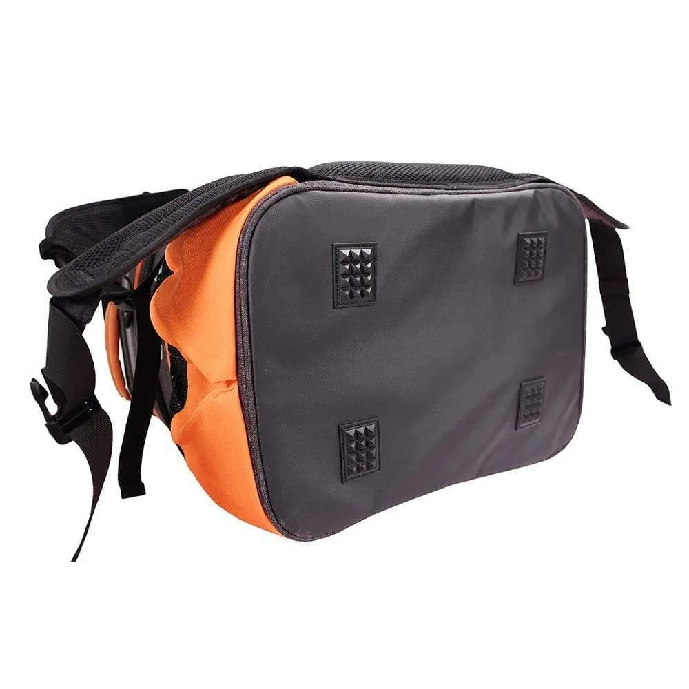 Ibiyaya® Two-Tier Pet Backpack | Orange