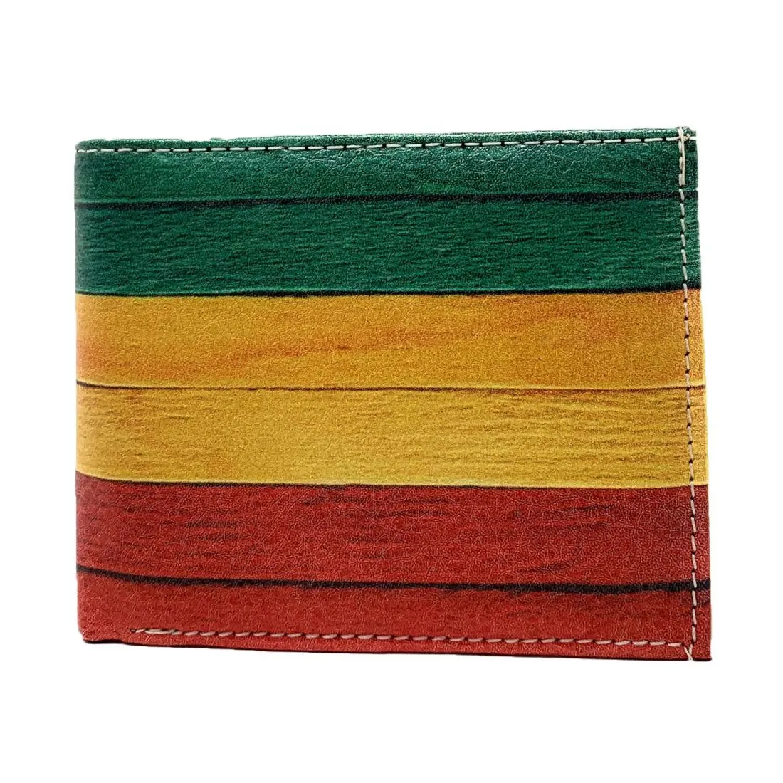 Jamaican Rasta Trifold Wallets In Gift Box Mens Womens Kids