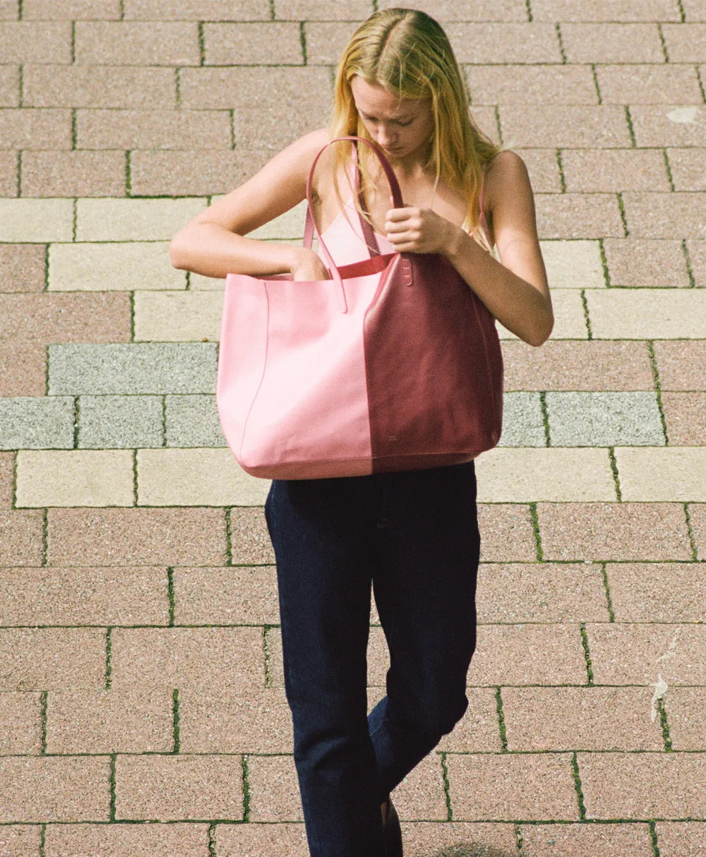 Juno Tote - Candy/Pomegranate