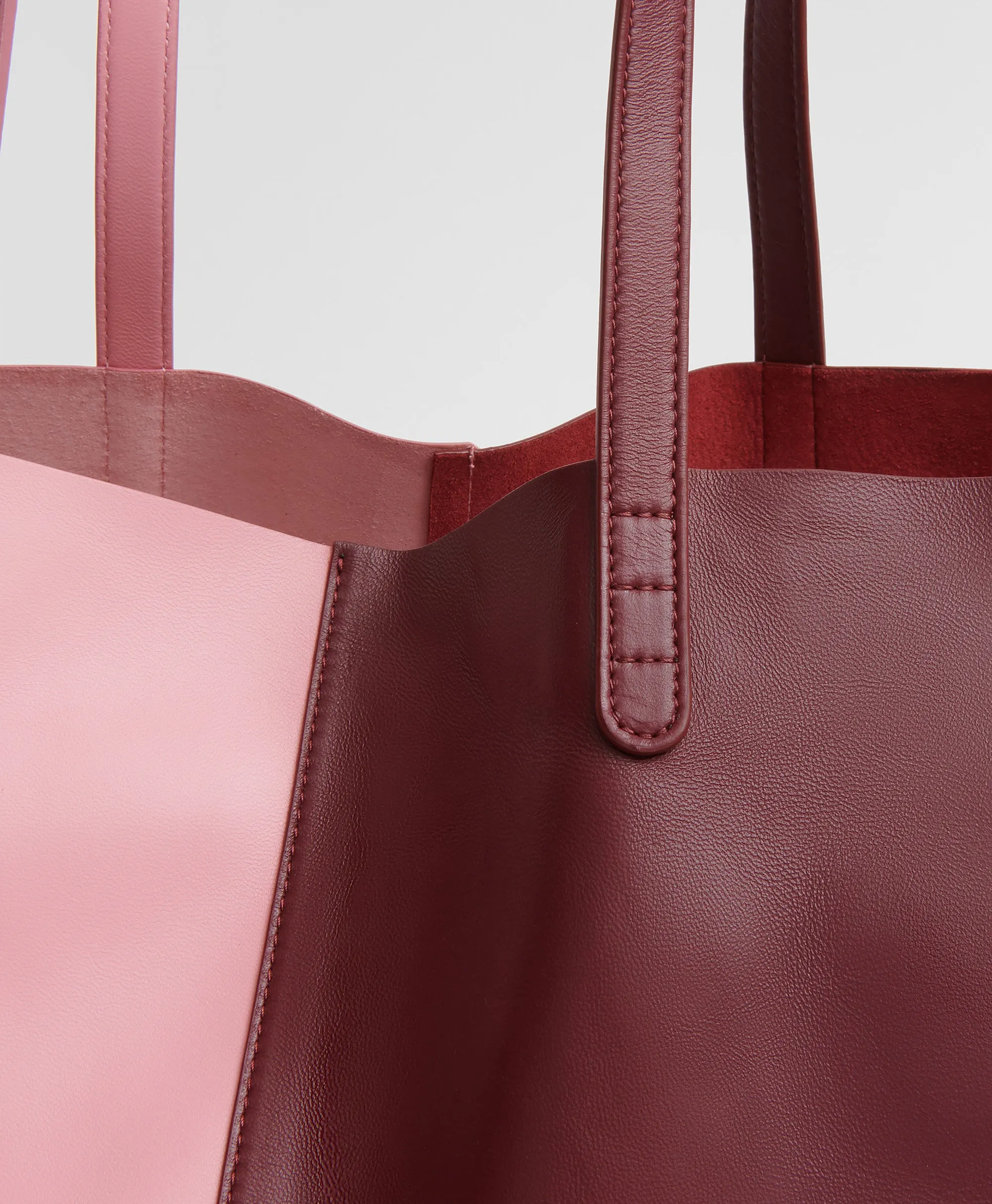 Juno Tote - Candy/Pomegranate