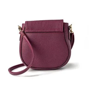 Kedzie Mini Messenger Bag in Black or Wine - #3433-3444