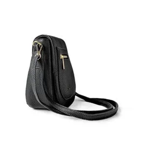 Kedzie Mini Messenger Bag in Black or Wine - #3433-3444