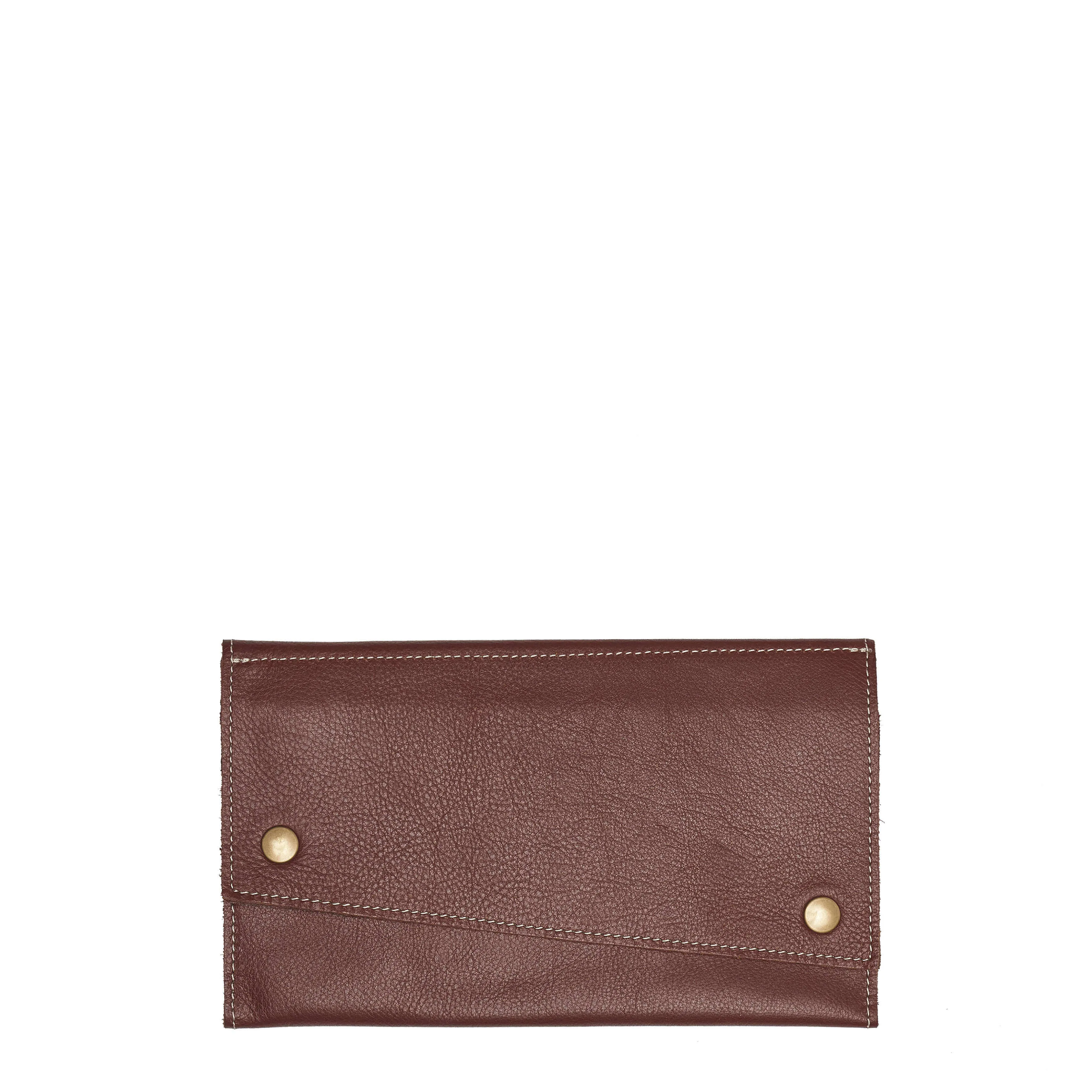 Kimerly Tri-fold Wallet - Merlot