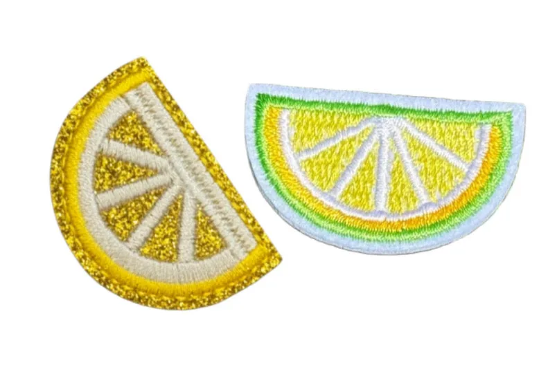 Lemon Iron On Patches